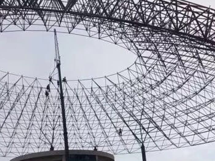 霍州篮球馆球形网架厂家价格